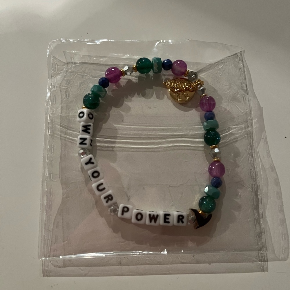 Little Words Project x Wicked ‘Own Your Power’ beaded bracelet
